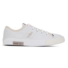 Imagem de Tênis Coca Cola Miami Canvas Branco e Off White - Feminino-Feminino