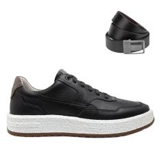 Imagem de Kit Tênis Democrata Drake Pulse Masculino + Cinto-Masculino