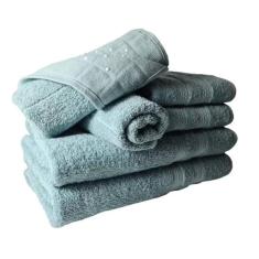 Imagem de Jogo De Toalhas 6 Pçs Luxo 2 Banho 2 Rosto 2 Tapete Verde