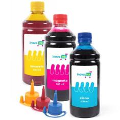 Imagem de Kit 3 Tintas Inova Ink compativel para Impressora L3150 100ml