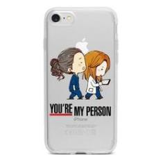 Imagem de Capinha Capa para celular Grey's Anatomy You are My Person - Iphone 6 / 6s
