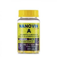 Imagem de Nanovin A Suplemeno Alimentar Em Cápsulas Biotina Vitamin Complex 60X5