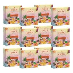 Imagem de 12un Sabonete Vegetal Hidratante Hawaii Exotic 170g Davene ssabonete