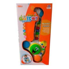 Imagem de Brinquedo Guitarra  E Tambor Infantil Com Som E Luzes - Toy King