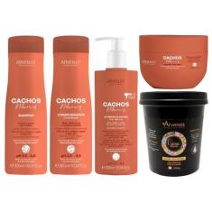 Imagem de Kit Arvensis Ondulados Sh Cond Ativador Masc Geleia Alta