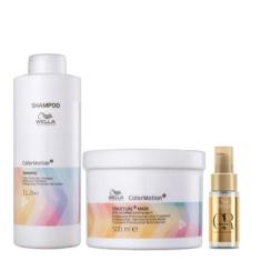 Imagem de Kit Wella Professionals Color Motion+ Salon +Oil Reflections Trio (3 P