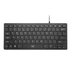 Imagem de Mini Teclado com Fio 7 Teclas Multimídia Membrana Silencioso Multi