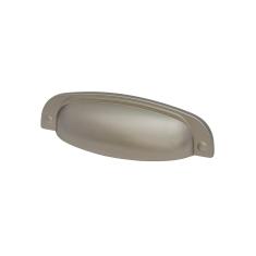 Imagem de Puxador Quebec Niquel Escovado 96 mm Linha Tradition Torralba