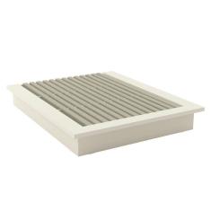 Imagem de Cama Casal Para Colchão De Até 138 Cm Em 100% Mdf Off White Dalla Costa