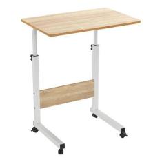 Imagem de Mesa Movel Escritorio Notebook Altura Ajustavel 87 A 67cm