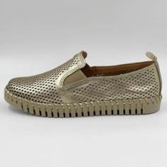 Imagem de Tênis Bottero Casual Slip On Metalizado Feminino-Feminino