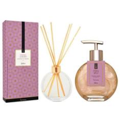 Imagem de Kit Peonia Garden Via Aroma (1 difusor de varetas e 1 sabonete liquido