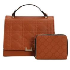 Imagem de Bolsas Femininas Transversal Média Bordada com Alça de Mão Star Shop-Feminino