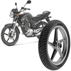 Imagem de Pneu Moto Yamaha Ybr Factor Rinaldi Aro 18 80/100-18 47p Dianteiro HB37