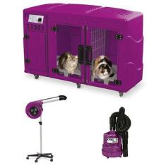 Imagem de Maquina De Secar + Secador Maestro E Soprador Maxx Kyklon Pink