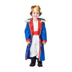 Imagem de Fantasia Infantil Príncipe Pequeno Téo Roupa Menino + Coroa