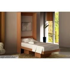 Imagem de Cama Dobrável Multifuncional Articulada CM8015 Amêndoa - Tecno Mobili