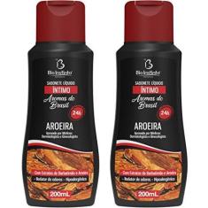 Imagem de Kit 2 Sabonete Líquido íntimo Aroeira 200ml Bio Instinto