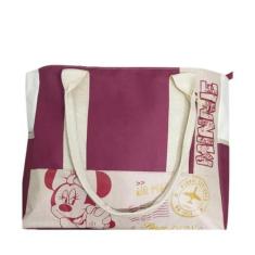 Imagem de Bolsa De Ombro Feminina Grande Com Zíper Escolar, Faculdade, Trabalho 