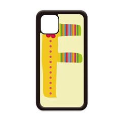 Imagem de Capa F com estampa de flor de alfabeto para iPhone 12 Pro Max para Apple Mini Mobile Case Shell