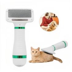 Imagem de Secador E Pente Cão De Estimação Secador De Cabelo 2-Em-1 Gato Cão Sec