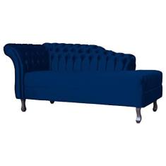 Imagem de Recamier Namoradeira Stylos Lado Direito Suede Cores - DS Estofados