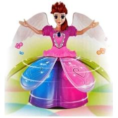 Imagem de Boneca Dançarina Angel Musical  Luz Som Rotação 360º Graus - Toys