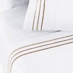 Imagem de Jogo de Lençol Queen Yara bordado 4 peças Bra_Tau