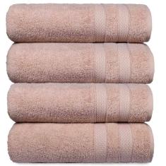 Imagem de Kit 4 Toalha De Banho Fio Penteado Extra Macia - Comfort - Kit 5