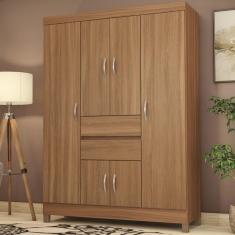 Imagem de Guarda Roupa Solteiro 6 Portas e 2 Gavetas Ecom II