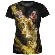 Imagem de Camiseta Baby Look Feminina Michael Jackson Md03