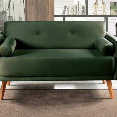 Imagem de Namoradeira Moderna Decoração Sala, Varanda, Recepção Luma Verde