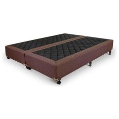 Imagem de Base Box King Poliester 193x203x25cm Prorelax Marrom