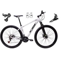 Imagem de  Bicicleta aro 29 Ksw Xlt 24v Câmbios Shimano Freios Hidráulicos Garfo com Suspensão - Branco