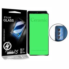 Imagem de Película 9D Cerâmica Moto Edge 20 Pro Xt2153 + Película Câmera - Cell