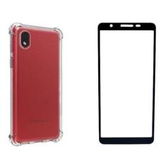 Imagem de Capa Capinha Anti Impacto Para Galaxy A01 Core + Pelicula 3D - Mustang