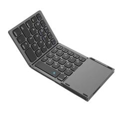 Imagem de Teclado Dobrável Com Touchpad Bluetooth Ultra Slim Sem Fio