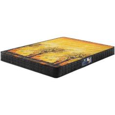 Imagem de Colchão Queen Size Espuma D70/D28 Atlanta Amarelo 158x198x17cm Dupla F