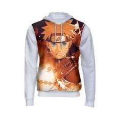 Blusa De Frio Moletom Kurama Naruto Anime Mangá Desenho 01