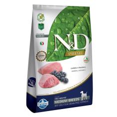 Imagem de Ração Farmina N&D Prime Cordeiro e Blueberry Cães Adultos Raças Médias - 2,5 Kg