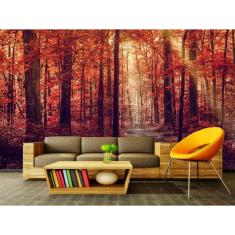 Imagem de Papel de Parede Paisagens Floresta 17 - 1,00 X 1,00