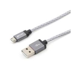 Imagem de Cabo Micro Usb 1,5 Metros Titanium Nylon Trançado Geonav