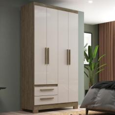 Imagem de Guarda-Roupa 4 Portas 2 Gavetas Rp2422 Decibal