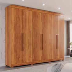 Imagem de Guarda-Roupa Casal 6 Portas 6 Gavetas Órion Premium - Sallêto Móveis