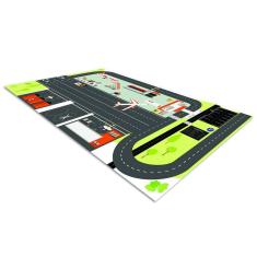 Imagem de Pista Para Carrinhos Miniatura Aeroporto Pouso 100X50Cm