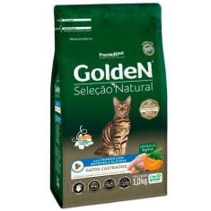 Imagem de Golden Seleção Natural Gatos Castrados Sabor Frango Com Abóbora E Alec