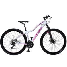 Imagem de Bicicleta Aro 29 KSW MWZA Alumínio Modelo Feminino 21 Velocidades MTB 