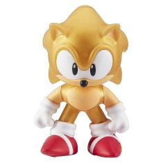 Imagem de Boneco Super Sonic Heróis Goo Jit Zu Estica Dourado - Sunny