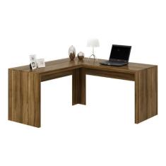 Imagem de Escrivaninha/mesa Escritório de Canto Multimóveis Cr25024 Nogal
