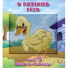 Imagem de O Patinho Feio - Col. Clássicos Em Quebra-cabeças - Editora Todolivro - 9788573987416